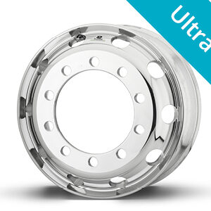 Alcoa Wheel 88U520 22.5x8.25 Ultra ONE ET148 26 Gebuerstet LKW-ALURAEDER.DE ALCOA88U520