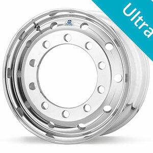 Alcoa Wheel FrontRunner 81U510 22.5x11.75 Ultra ONE ET120 32 Gebuerstet LKW-ALURAEDER.DE ALCOA81U510
